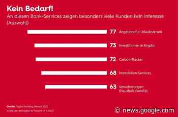 Digital Banking Experience Report: Die Deutschen wollen keine Bank für jede Lebenslage - Presseportal.de