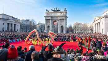 Milano, Capodanno cinese 2023: la parata all'Arco della Pace ... - IL GIORNO