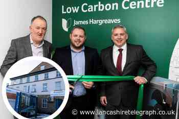 James Hargreaves opens £500K low carbon centre in Burnley