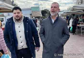 Daniele Maura a Cassino tra i banchi del mercato: calore ed ... - LeggoCassino.it