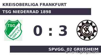 Klare Sache für Spvgg. 02 Griesheim - Torgranate - das Fußball-Portal für Hessen