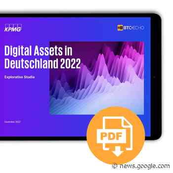 Digital Assets Studie in Deutschland 2022 | Studie zu Bitcoin ... - BTC-ECHO | Bitcoin & Blockchain seit 2014