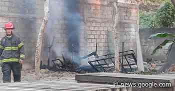 Incendio de choza alarma a vecinos de La Floresta - Tribuna de la Bahía