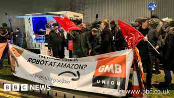 Striking Amazon staff say they were marked no shows