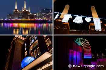 Battersea Power Station Light Festival - a glowing review - Barking and Dagenham Post