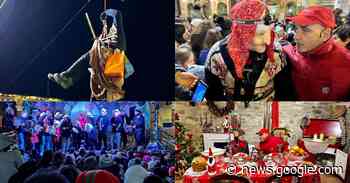 Matelica, la Befana scende dalla torre civica: piazza gremita per lo ... - Picchio News