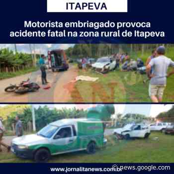 Motorista embriagado provoca acidente fatal na zona rural de Itapeva - Jornal Ita News