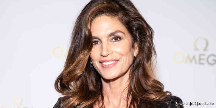 Cindy Crawford Sizzles in a White Bathrobe & Black Trench Coat in New Photo Dump