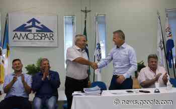 Prefeito de Irati, Jorge Derbli, é eleito novo presidente da Amcespar - Folha de Irati