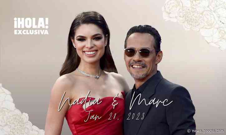 Marc Anthony and Nadia Ferreira are officially married! - HOLA! USA