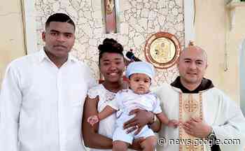 Ceremonia de bautismo de Dubber Jesús Gámez Medina - La Guajira Hoy.com