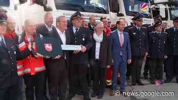 VIDEO | Innenminister Pistorius übergibt neue Ausrüstung für ... - Sat.1 Regional