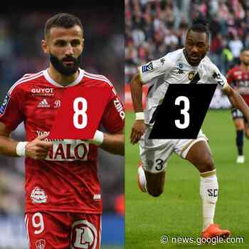 Les tops-flops de Brest-Angers : un Honorat de gala, Doumbia à la ... - L'Équipe