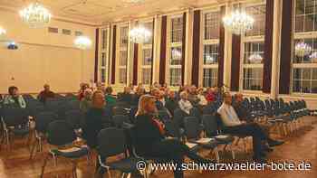 Wahl in Schömberg: Wenig Interesse an Kandidatenvorstellung