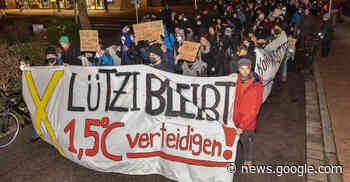 Heidelberg: 500 Menschen protestieren gegen Lützerath-Räumung ... - Rhein-Neckar Zeitung