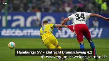 Spannendes Spiel: Hamburger SV – Eintracht Braunschweig 4:2