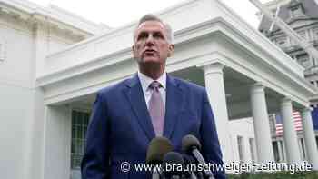 Top-Republikaner McCarthy schließt Zahlungsausfall aus