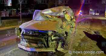 FOTOS: Abandonan camioneta tras espectacular volcadura en el ... - NTV | El Portal de Nayarit