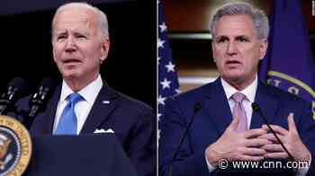Biden and McCarthy to meet Wednesday amid debt ceiling showdown
