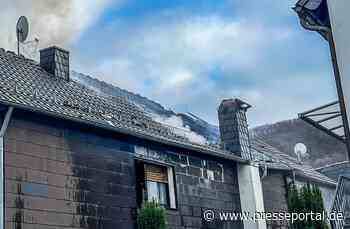 FW Kreuzau: Dachstuhlbrand in Obermaubach