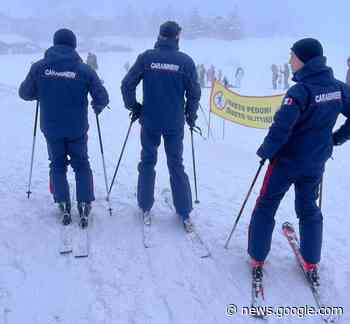 A Sassotetto, Bolognola e Frontignano arrivano i carabinieri "sciatori" - Centropagina