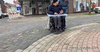 Issum: wenig Barrierefreiheit für Rollstuhl und Rollatoren - Rheinische Post