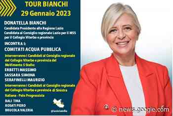 Viterbo - Il 29 gennaio Donatella Bianchi in tour elettorale nella ... - Paolo Gianlorenzo