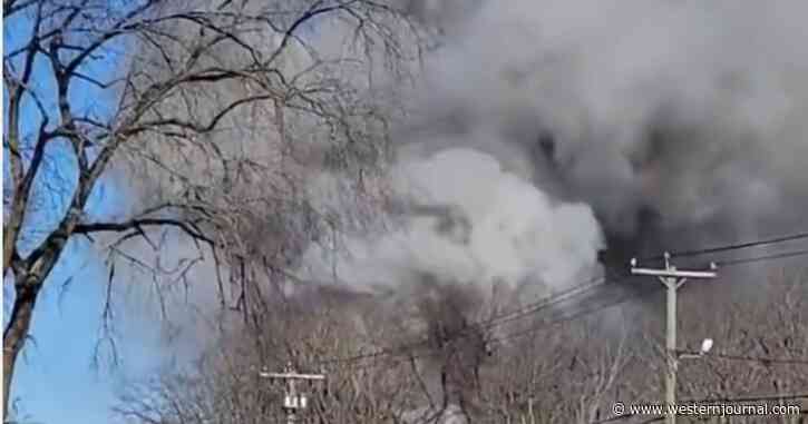 Massive Fire Sweeps Egg Farm, 16 Fire Departments Needed to Contain It