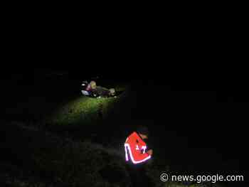 Auto over kop in Brakel-Elst langs N415 - NUUS