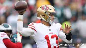 NFC Championship: 49ers' Brock Purdy returns to lineup with injured elbow after Josh Johnson goes down