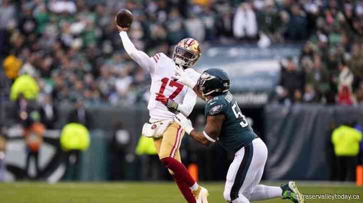 Hurts, Eagles soar into Super Bowl, rout 49ers for NFC title