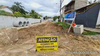 Três ruas do Monte Alegre estão em obras - Prefeitura de Camboriú
