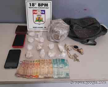 Trio é preso em Monte Alegre com mais de 1kg de droga - g1.globo.com