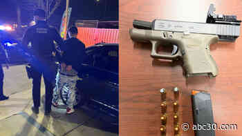 Madera man arrested following illegal firearm found during traffic stop