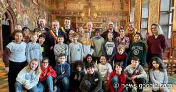 Kinderen uit vijfde leerjaar denken na hoe ze Brugge ... - Het Laatste Nieuws