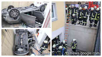 Ampfing: Spektakulärer Unfall am 29.Januar - Auto landet im ... - ovb-online.de