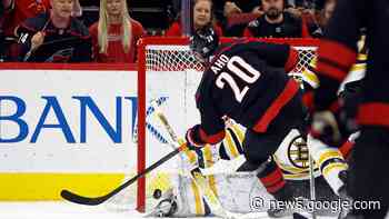 Aho extends scoring streak, Hurricanes beat Bruins 4-1 - Belleville News-Democrat