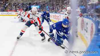Rielly scores first goal of season, Leafs down Capitals 5-1 - Belleville News-Democrat