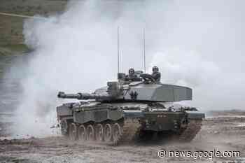 Ukrainian soldiers pictured arriving in UK for tank training - St Helens Star