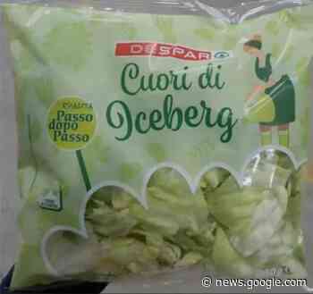 Ministero della Salute segnala richiamo insalata cuori di Iceberg - Soverato Web