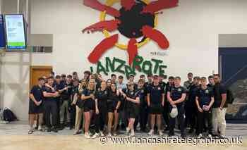 Rovers Sports College students enjoy week in  Lanzarote