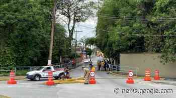 Trânsito de Lorena alerta motoristas para desvios após interdição ... - Jornal Atos