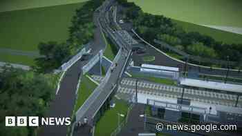 No trains at Exeter's Marsh Barton station until spring - BBC