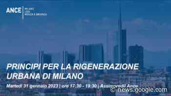 Ance Milano, Lodi, Monza e Brianza – Comune di Milano: principi ... - ANCE