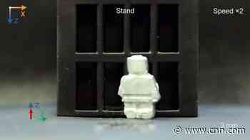 This tiny shape-shifting robot can melt its way out of a cage