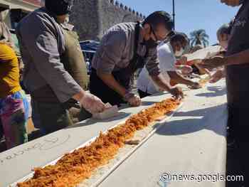 Elaboran 'mega taco acorazado' de 70.4 metros de largo, en ... - Unión de Morelos