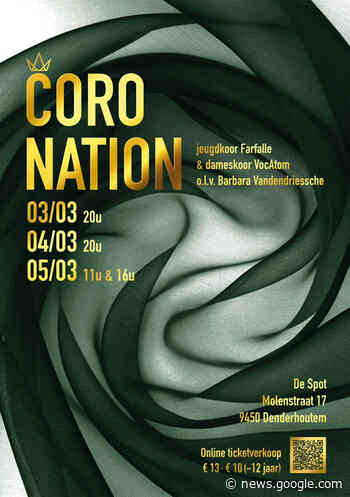 NINOVE - Concert 'Coronation' gaat in première op 3 maart in de ... - Editiepajot