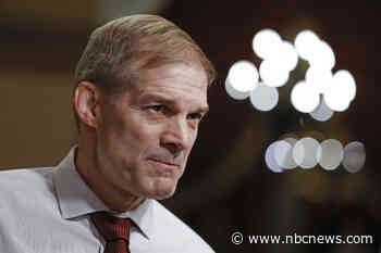 House Judiciary chair Jim Jordan pushes narrative the FBI is being 'weaponized'