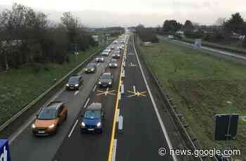 Baustelle Varnholt-Allee in Mannheim: So lief's am ersten Morgen ... - Mannheimer Morgen