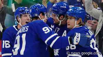 Analyzing the Maple Leafs' use of unconventional five-forward ... - Sportsnet.ca
